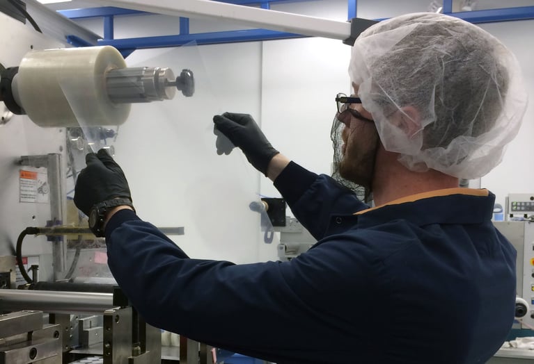 Strouse | Clean Room Die Cutting Services | Precise and Clean Parts