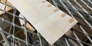 part produced by medical tape converting