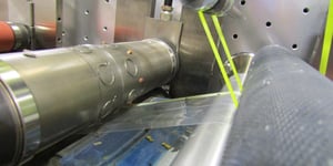 The production of die cut adhesive tape