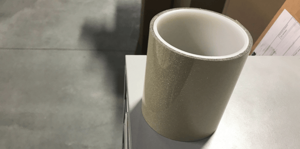 Using electrically conductive transfer tape with silver particles