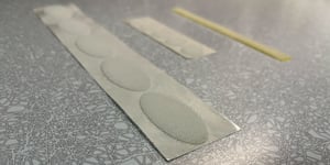 Best in class hook and loop tape die cut adhesives 