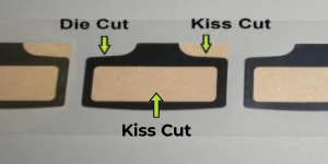 kiss cut products