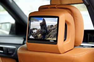 LCD Screen in Headrest