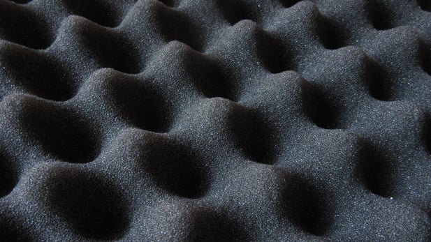 A block of foam