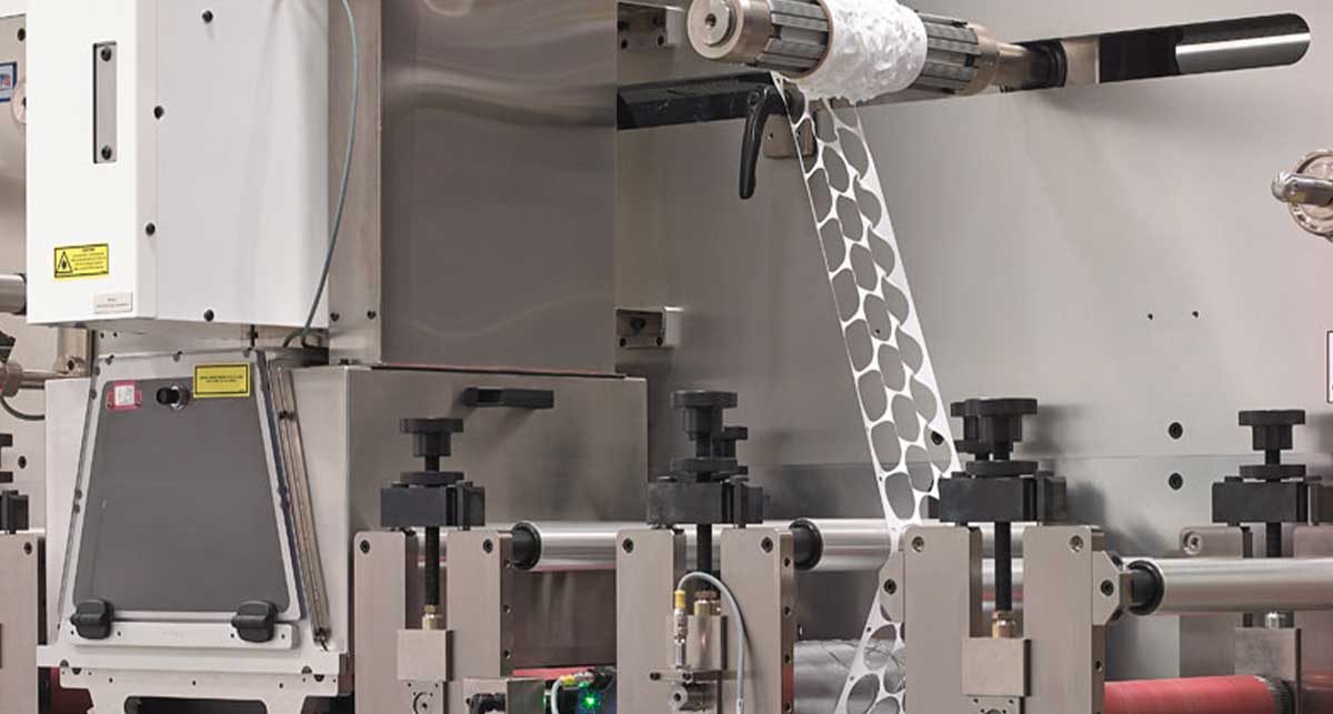 Die cut adhesives instead of roll tape